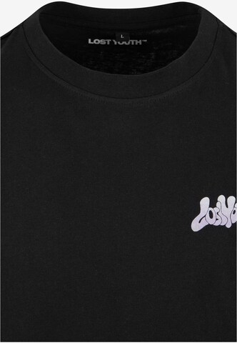 Lost Youth Shirt 'Heart' in Black