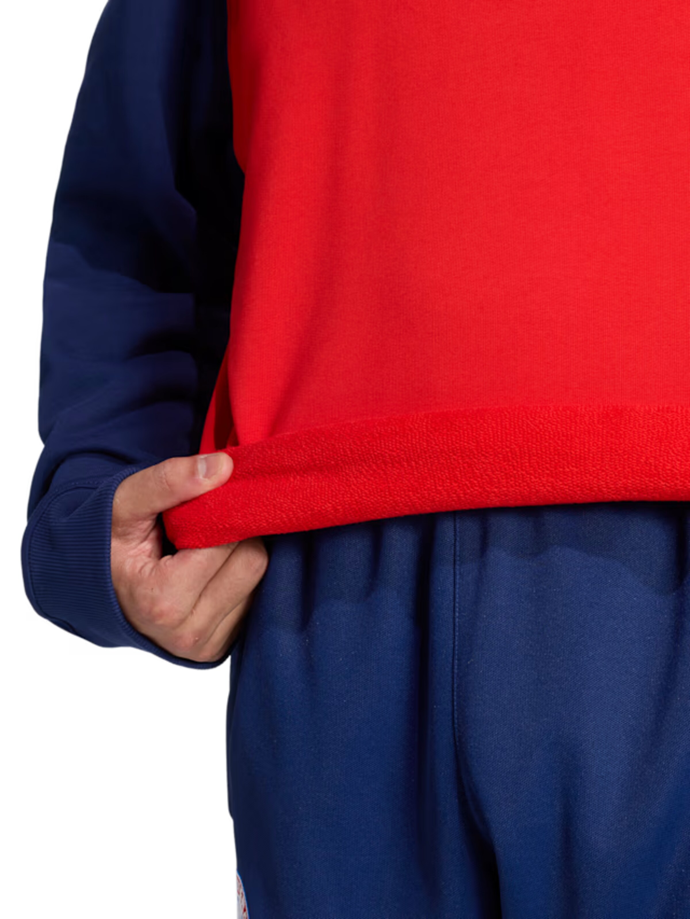 ADIDAS ORIGINALS Crewneck LFSTLR in Rot