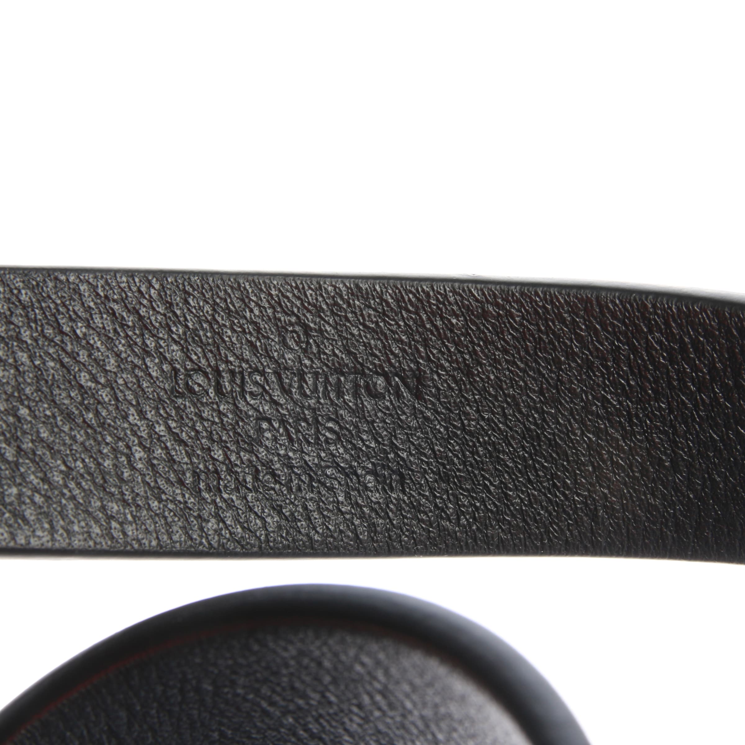 Louis Vuitton Gürtel S in Schwarz