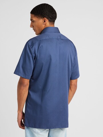 Regular fit Camicia business di OLYMP in blu