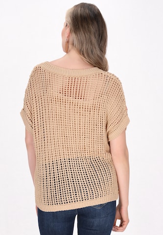 usha FESTIVAL Sweater 'Fashion Look' in Beige