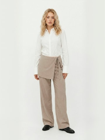 Crās - regular Pantalón ' Madelinecras ' en marrón: frente