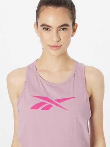 Reebok Sporttop in Lila