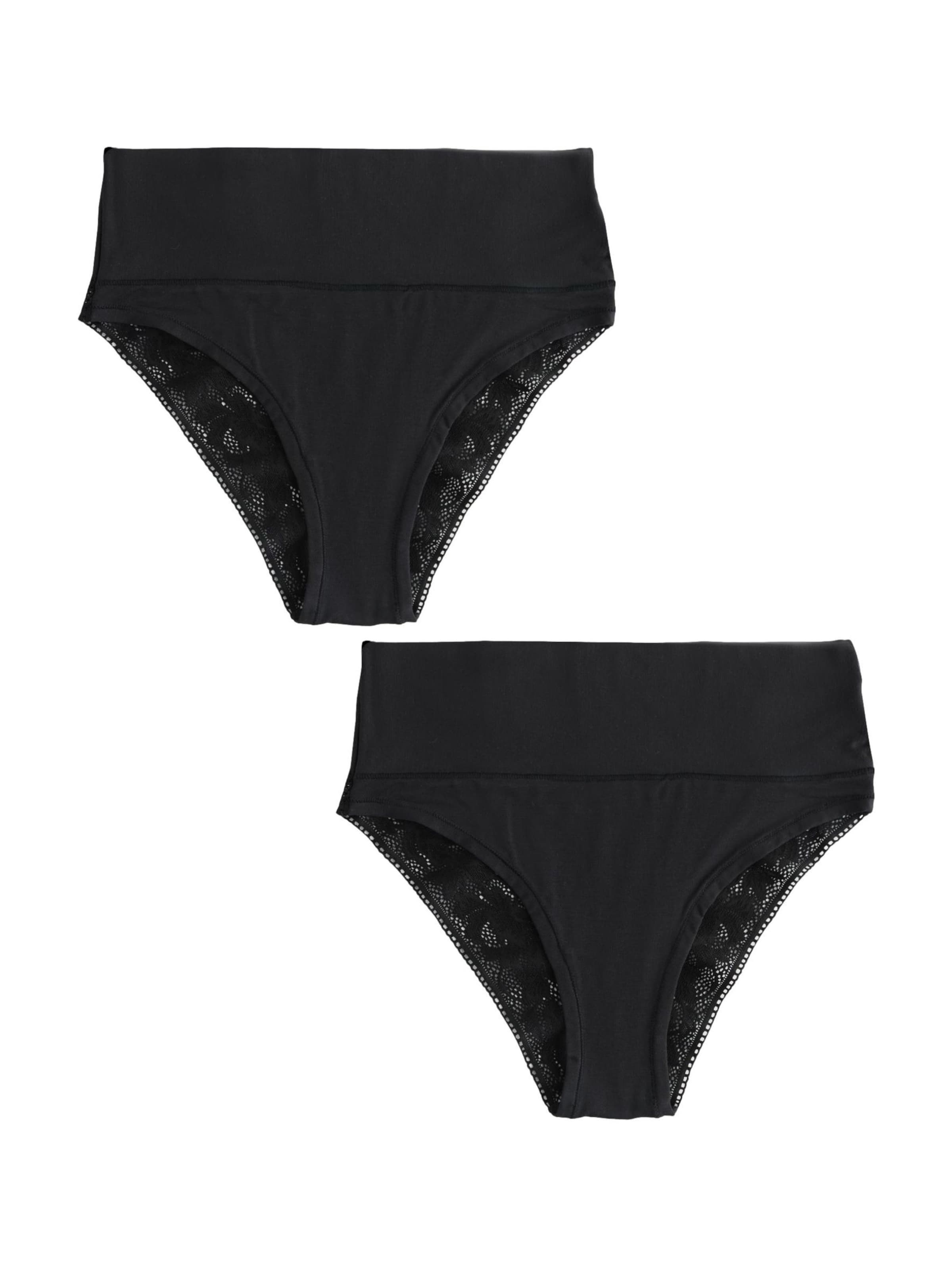 Slip de la Next pe negru: față