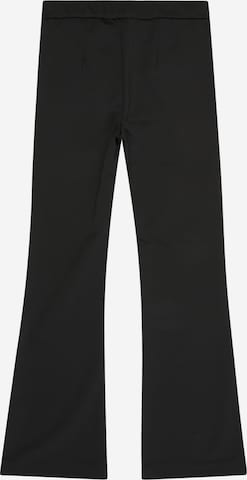 Vero Moda Girl Rozkloszowany krój Spodnie 'Luccakamma' w kolorze czarny
