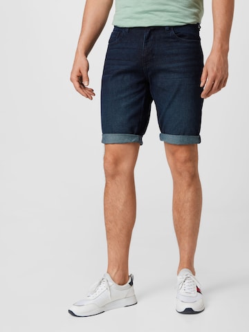 TOM TAILOR Regular Shorts 'Josh' in Blau: predná strana