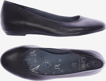 CAPRICE Flats & Loafers in 38,5 in Black: front