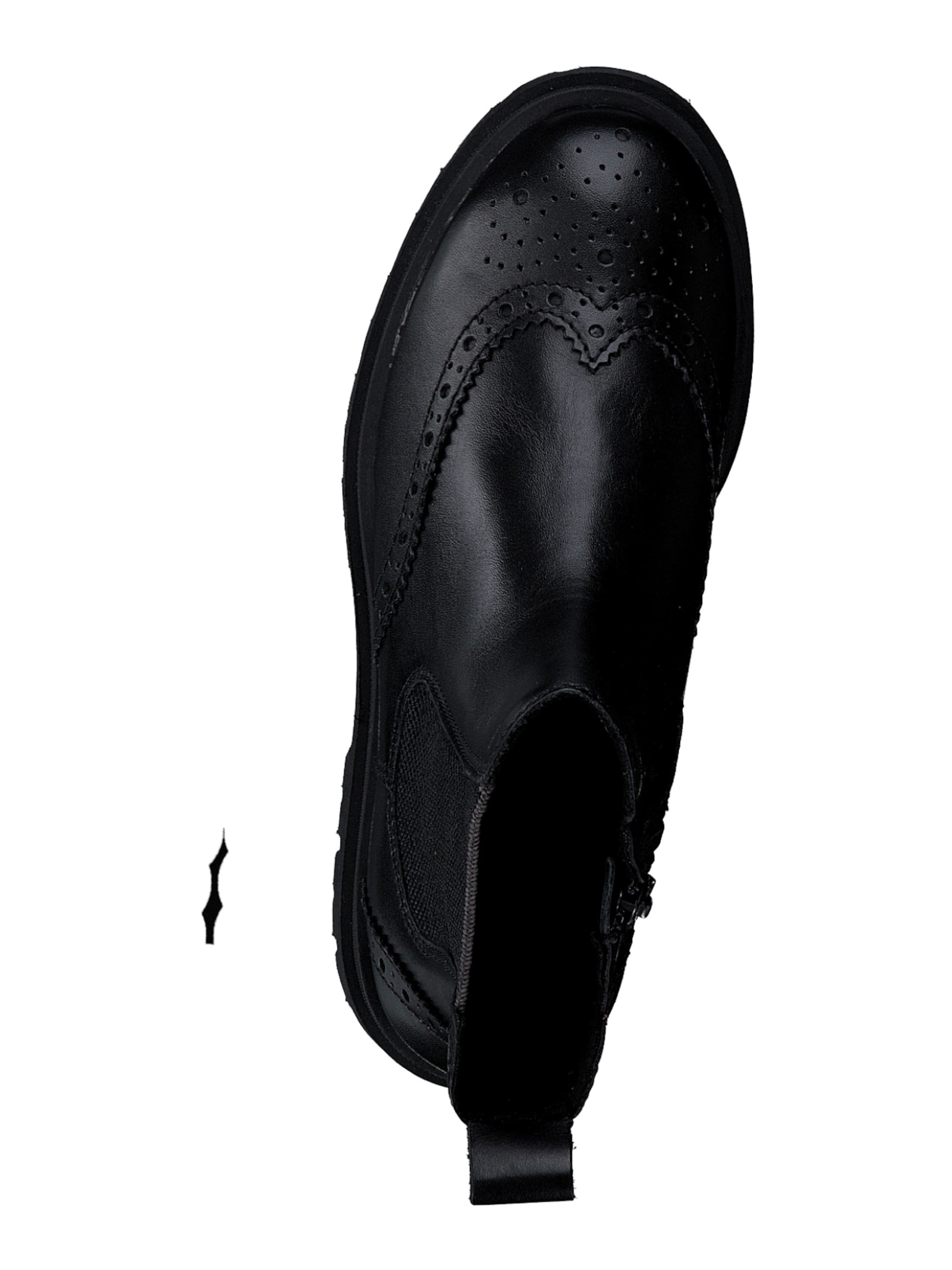 MARCO TOZZI Chelsea boty – černá