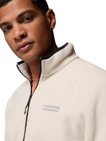 COLUMBIA Fleece jas 'Columbia Timber Crest Full Zip Fleece' in Beige