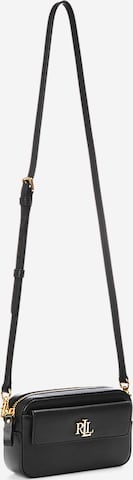 Sac à bandoulière Lauren Ralph Lauren en noir : devant