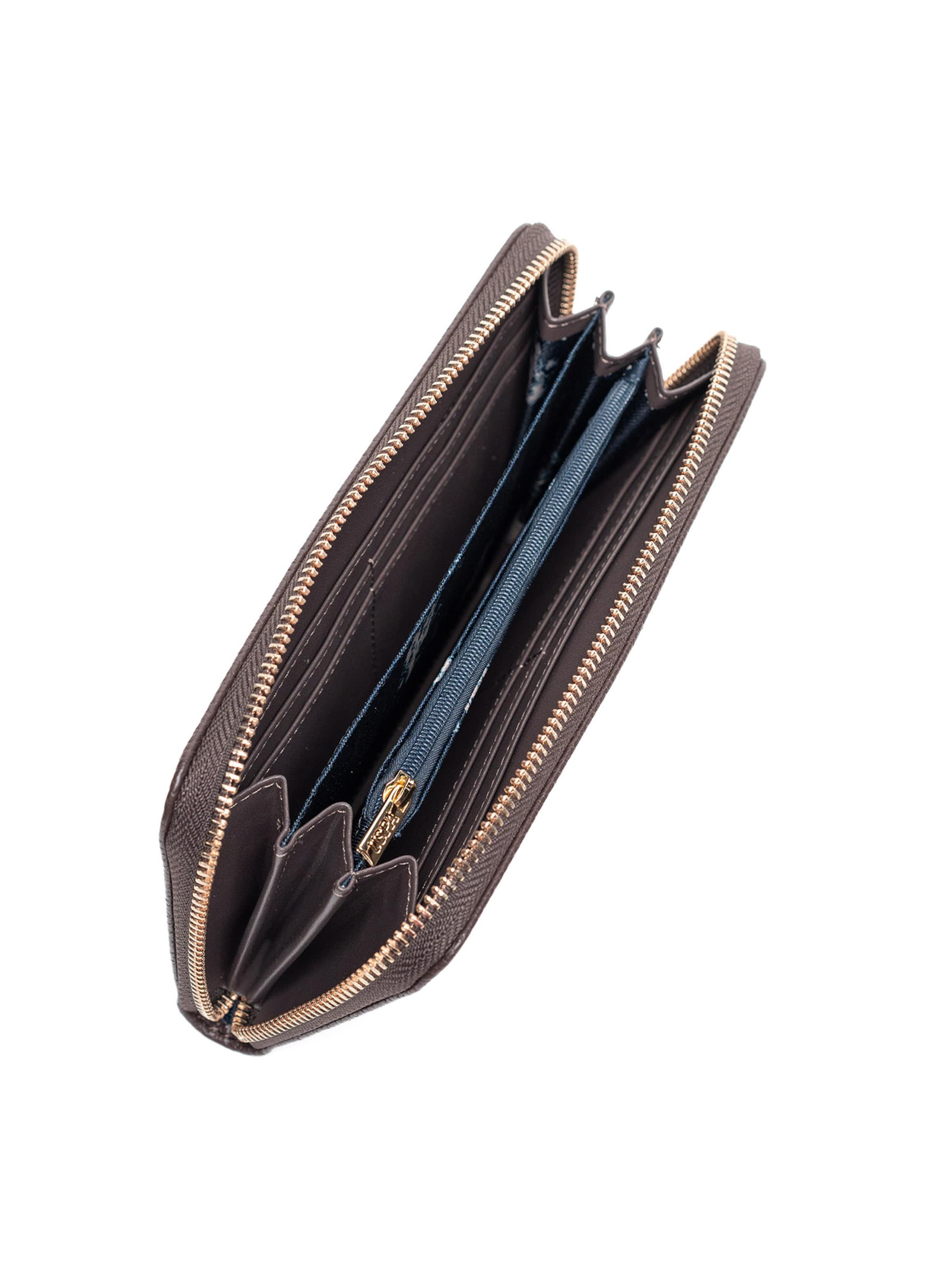 Portamonete di U.S. POLO ASSN. in marrone