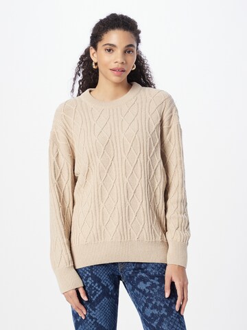 Pullover di NU-IN in beige: frontale