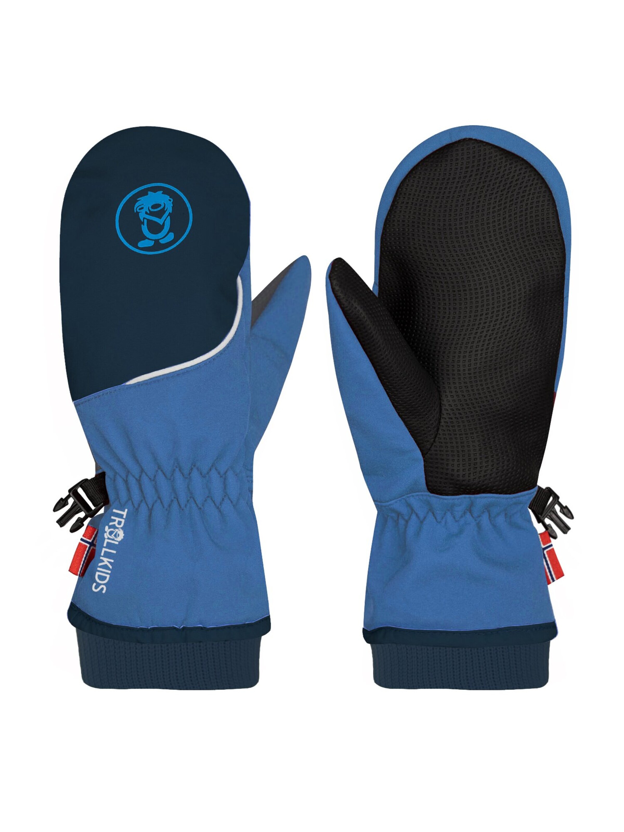 TROLLKIDS Gloves in Blue: front
