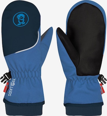 TROLLKIDS Gloves in Blue: front
