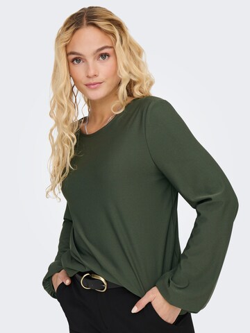 ONLY - Camiseta 'ONLSILJA' en verde: frente