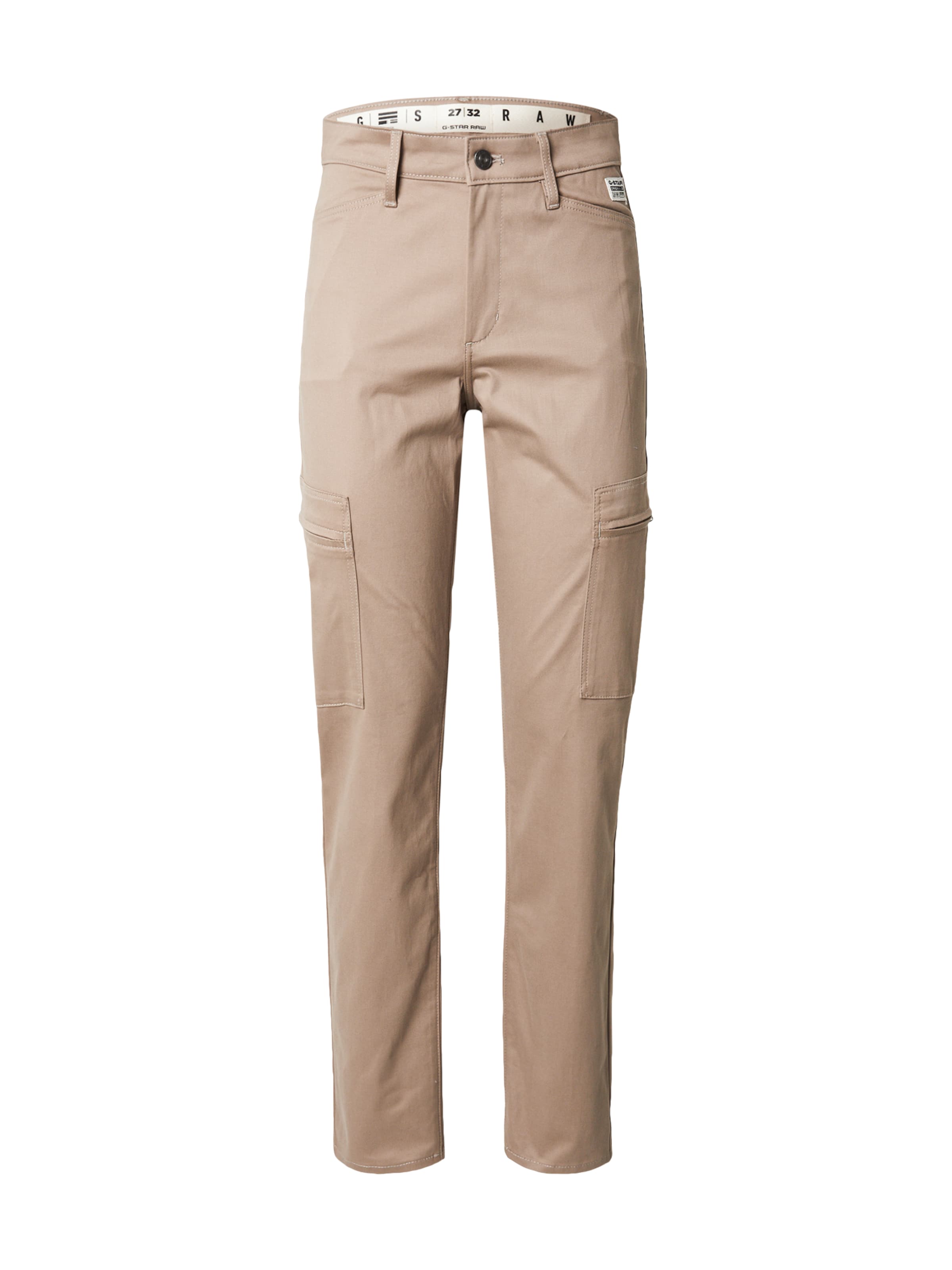 G-STAR Slimfit Kapsáče – béžová: přední strana