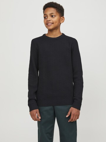 Pull-over Jack & Jones Junior en noir : devant