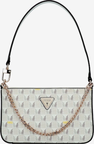 Borsa a spalla 'G Wave II' di GUESS in bianco: frontale