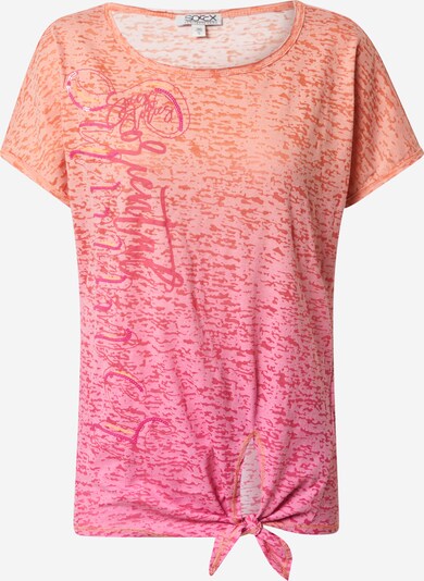 Soccx Shirt in de kleur Sinaasappel / Pink / Zilver, Productweergave