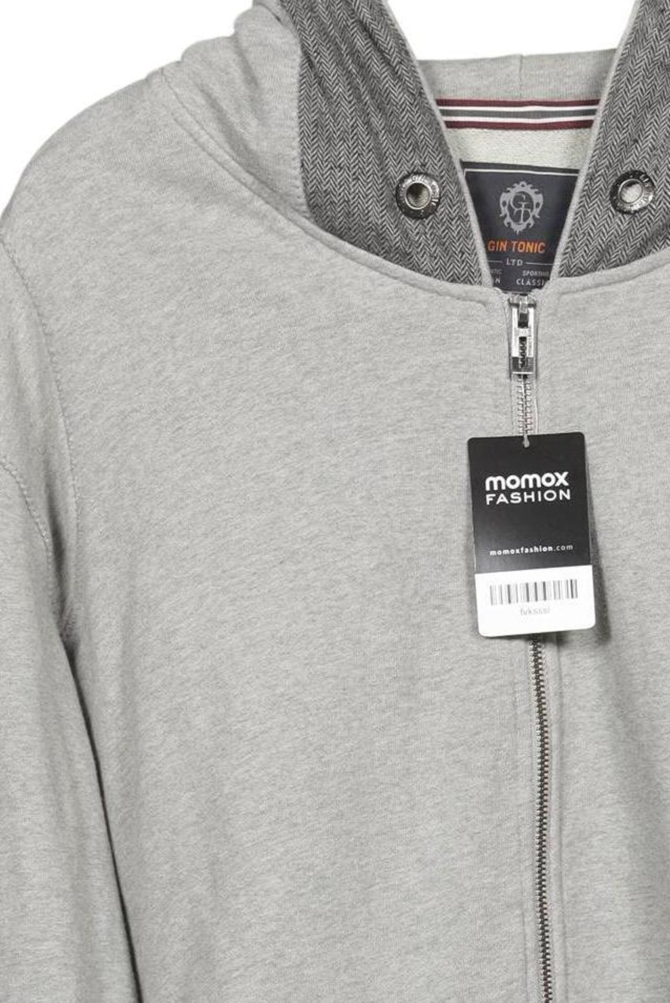 GIN TONIC Kapuzenpullover XXXL in Grau