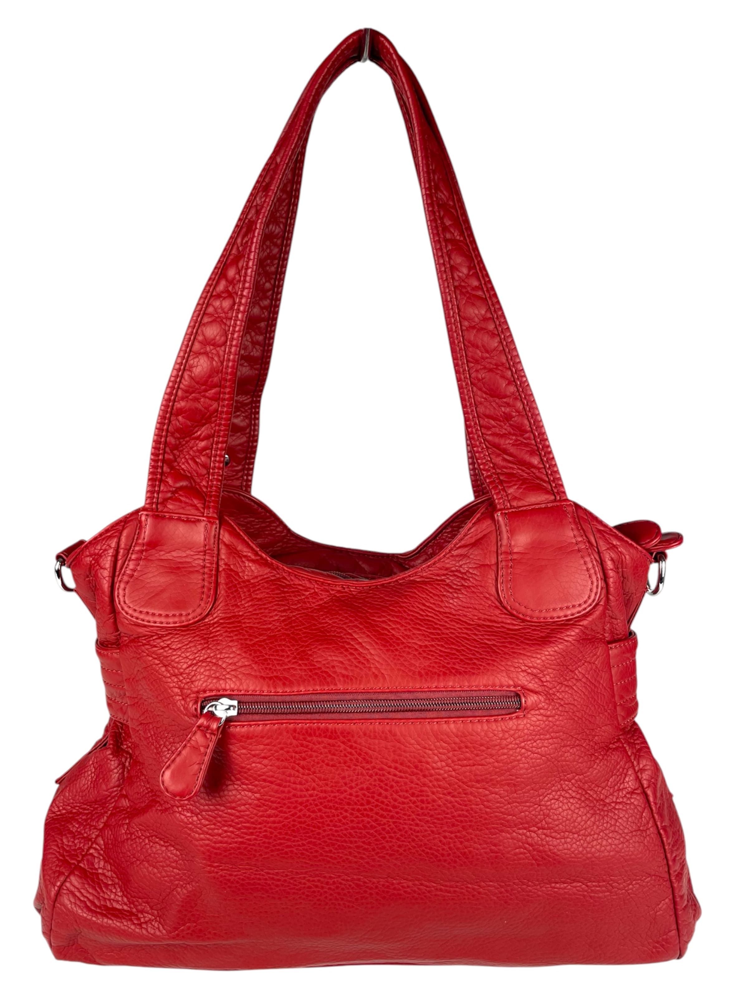 Kumixi - Bolso de hombro en rojo