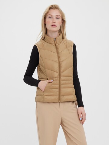 VERO MODA Vest 'Sorayasiv' in Beige: front