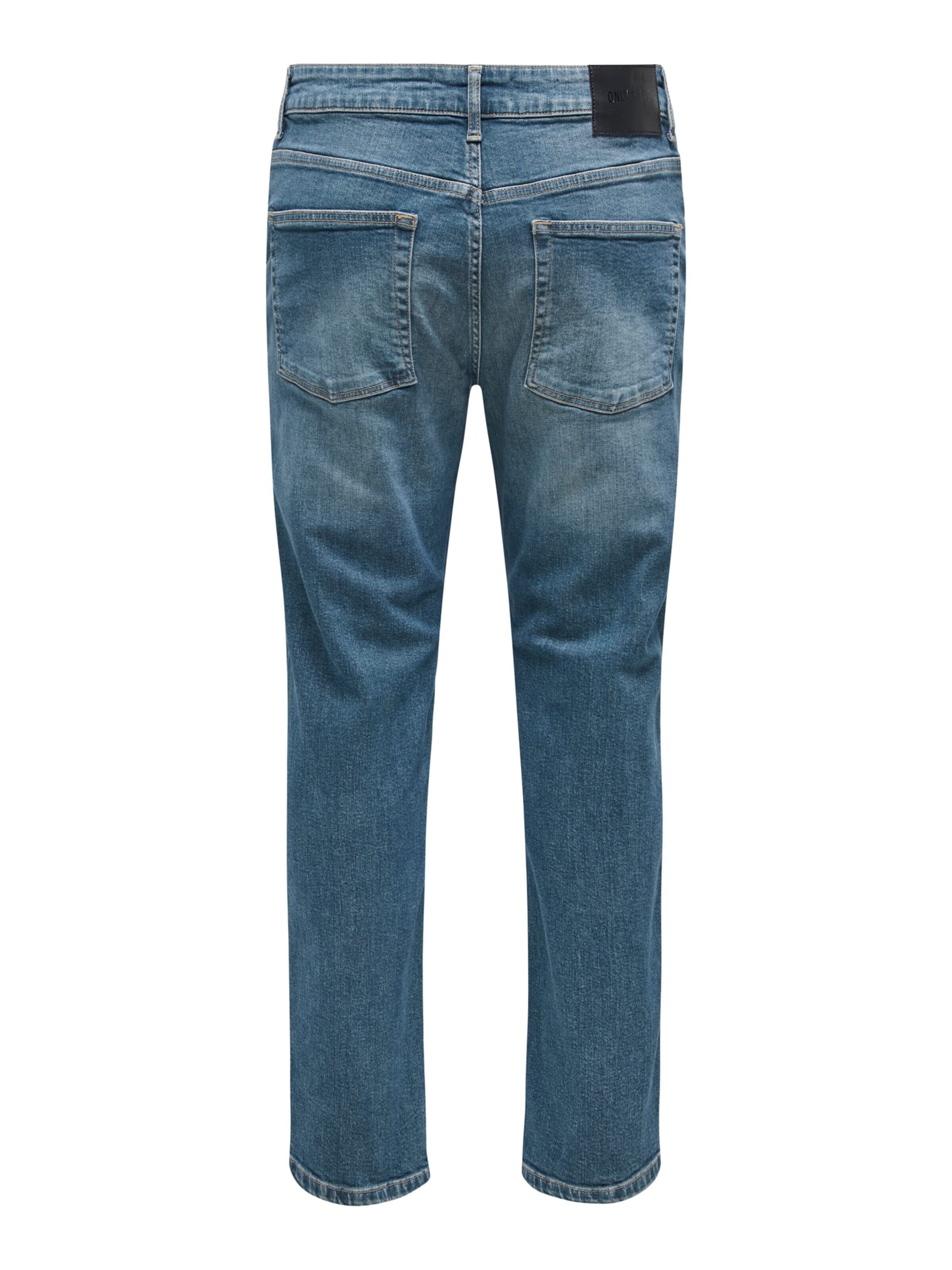 Only & Sons Baggy Jeans 'Weft' in Blauw