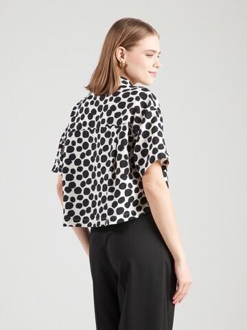 Compania Fantastica Μπλούζα 'Camisa' σε λευκό