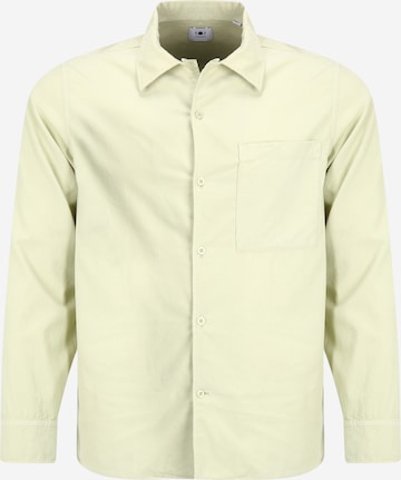 NN07 - Ajuste regular Camisa 'Julio' en verde: frente