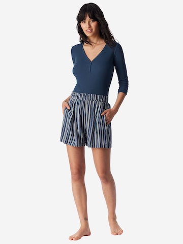 SCHIESSER Pyjamabroek ' Mix Relax ' in Blauw