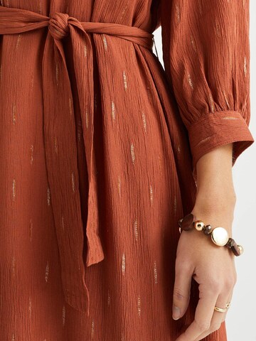 Robe WE Fashion en marron