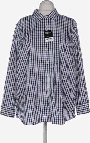 Lands‘ End Bluse 8XL in Blau: predná strana