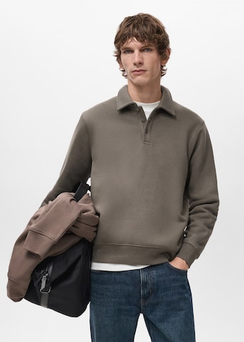MANGO MAN Sweatshirt 'Bola' in Brown