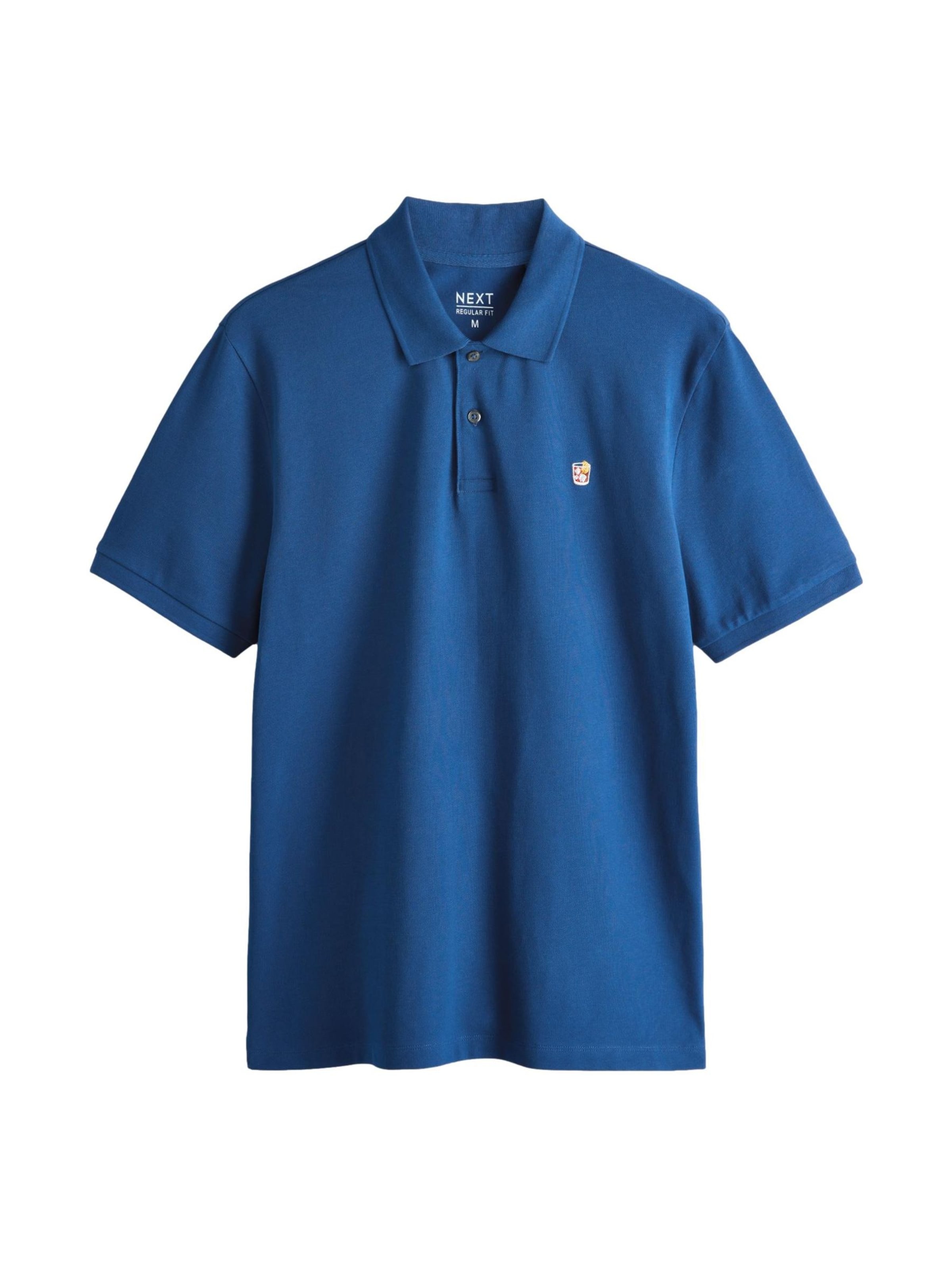 Tricou de la Next pe albastru: față