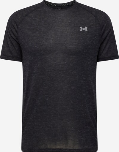 UNDER ARMOUR Functioneel shirt in de kleur Zwart gemêleerd / Wit, Productweergave