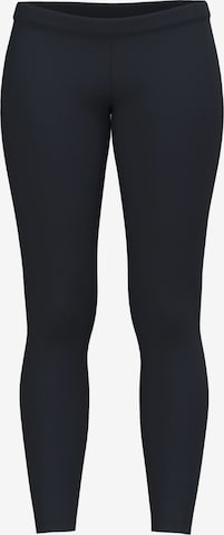 Leela COTTON Skinny Leggings in Schwarz: Vorderseite