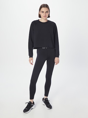 4F Αθλητική μπλούζα φούτερ σε μαύρο