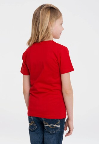 LOGOSHIRT Shirt 'Die Sendung mit der Maus - Elefant Törö' in Rood