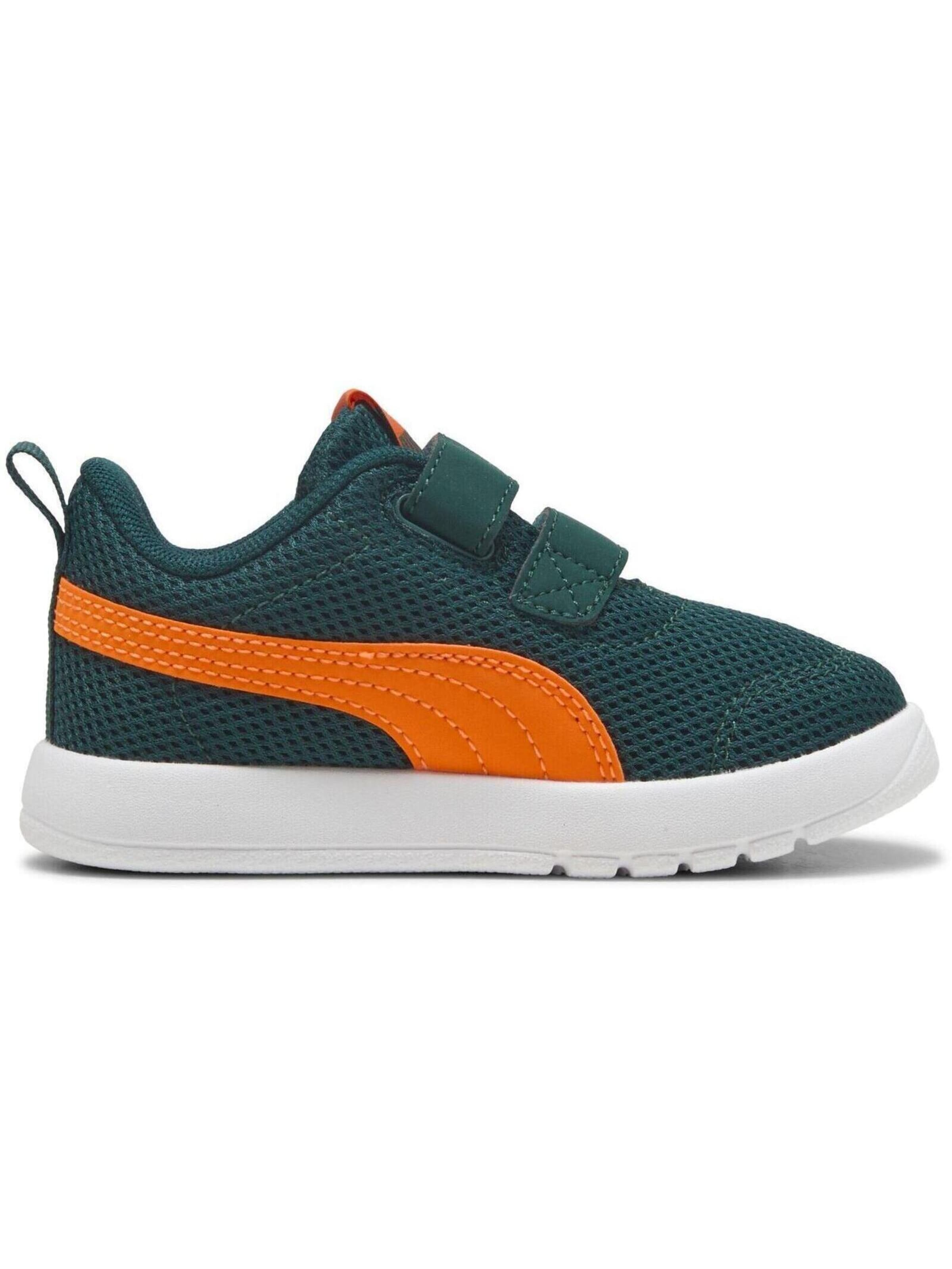 Scarpa sportiva 'Puma Courtflex V3 Mesh Inf Clyde Royal-puma W' di PUMA in verde: frontale