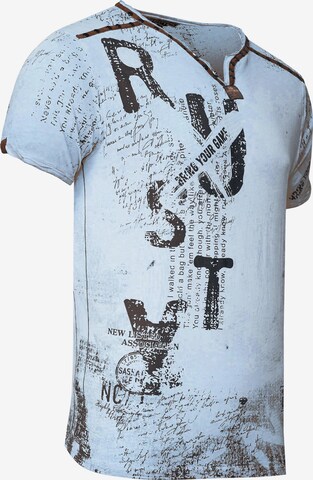 Rusty Neal T-Shirt in Blau