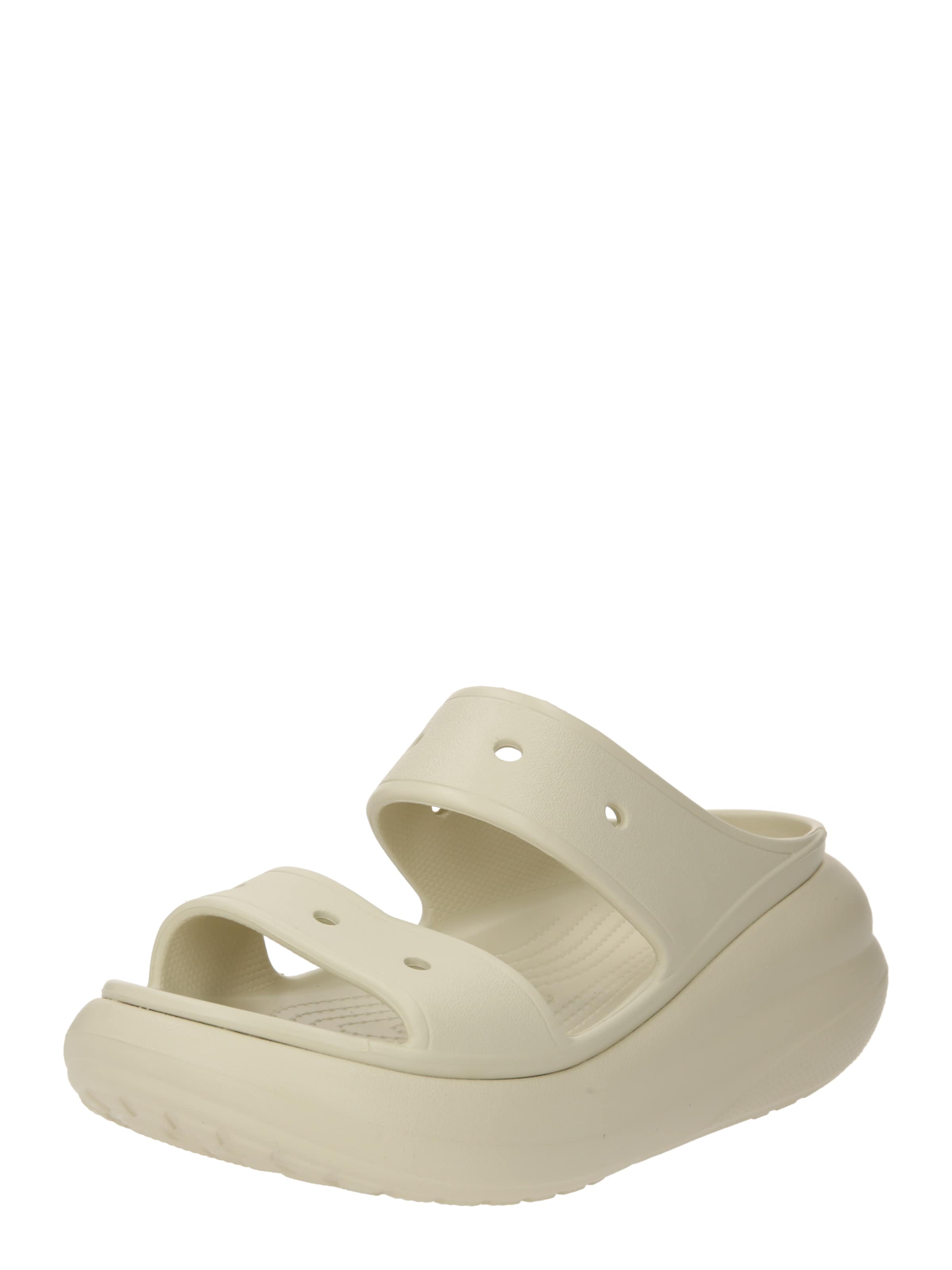 Crocs - Zapatos abiertos 'Classic Crush' en beige: frente