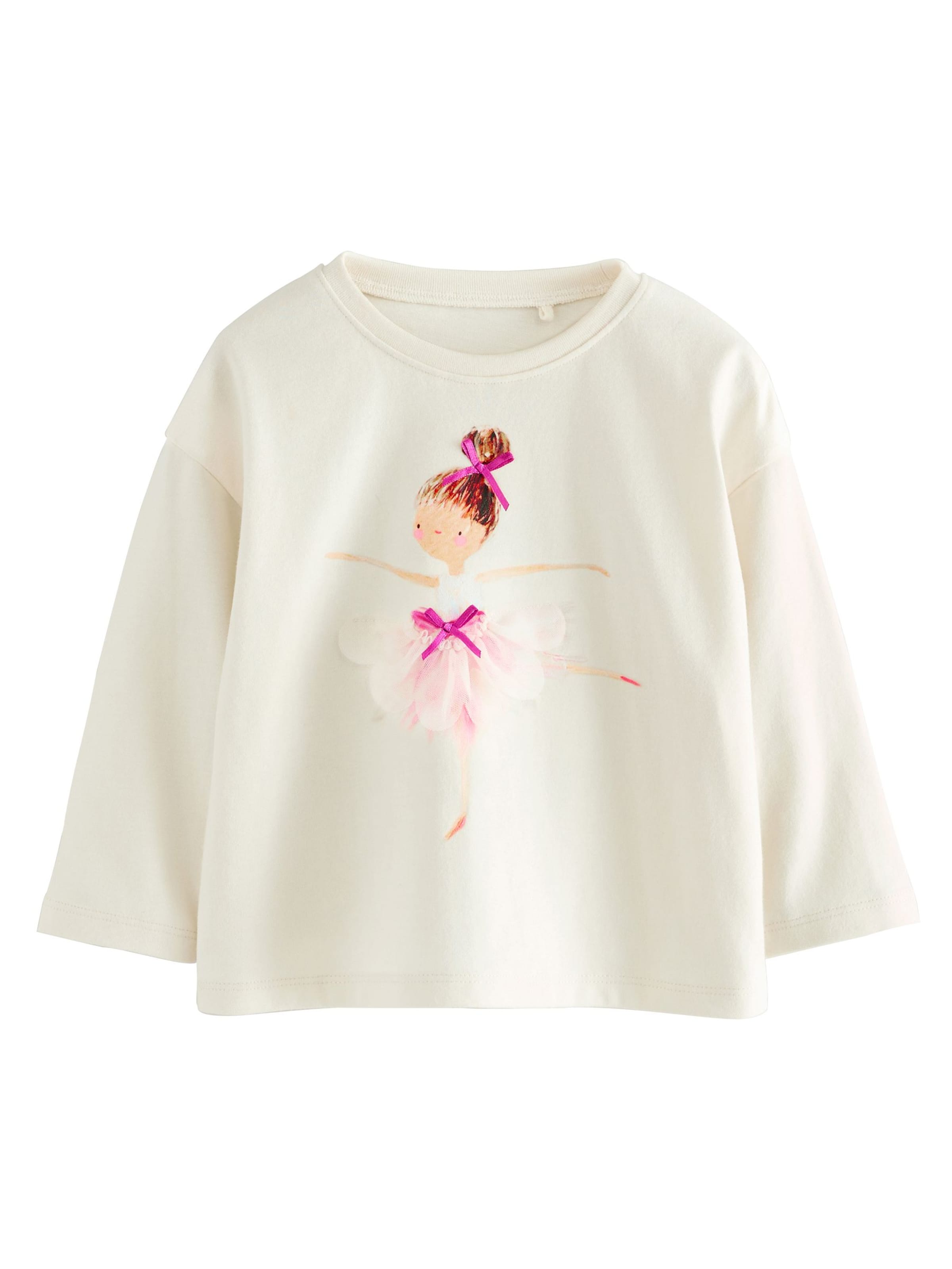 Next Shirt in Ecru / Light brown / Pink / Pastel pink, Item view