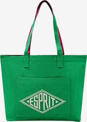 ESPRIT Shopper in Groen: voorkant