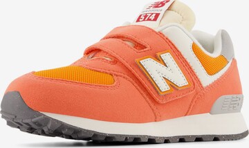 new balance Sneaker ' 574 HOOK & LOOP' in Orange: predná strana