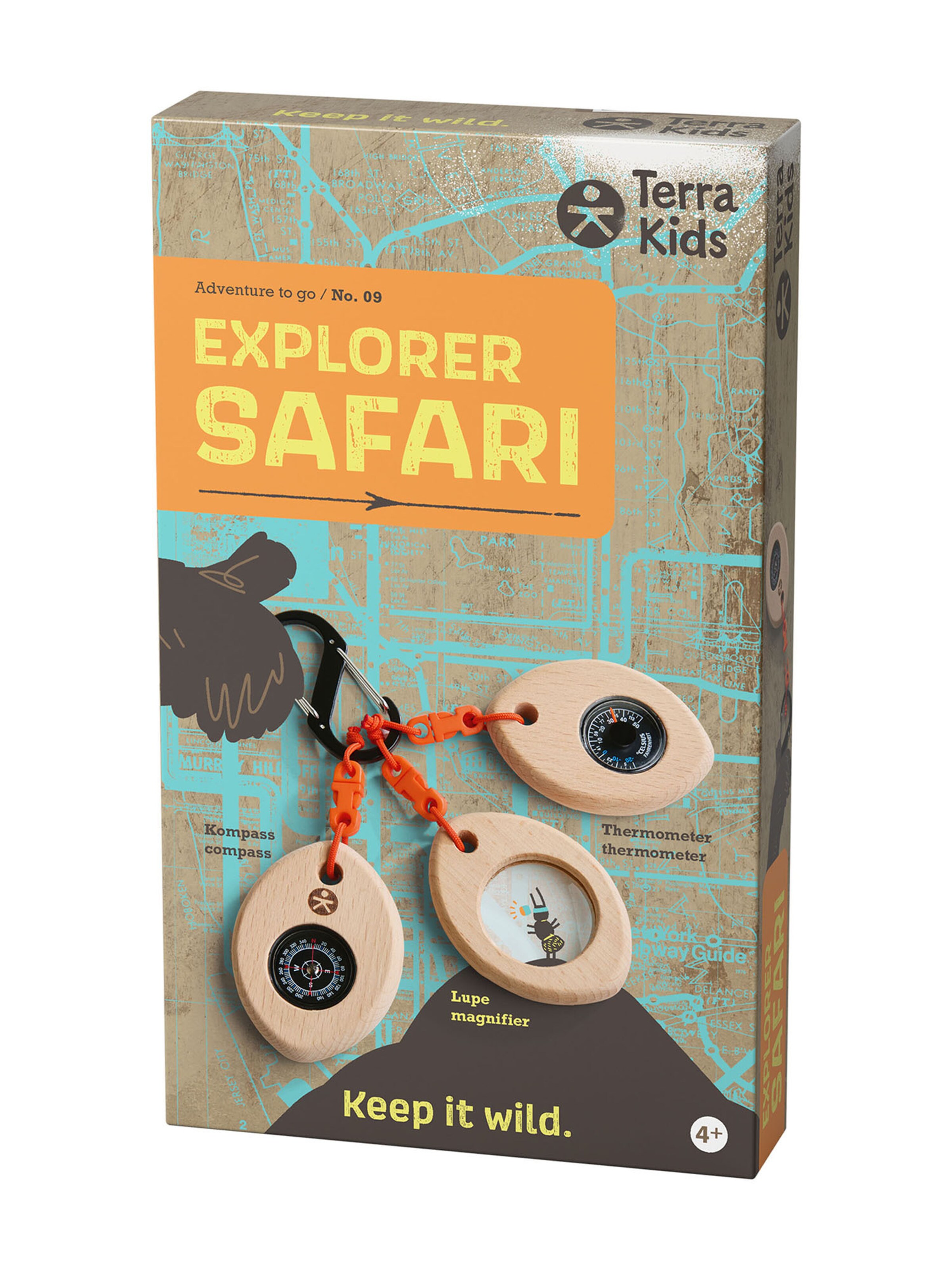 HABA Outdoor-Spielzeug ' Terra Kids Nr. 09 - Explorer Safari DEE ' in Mischfarben: Vorderseite