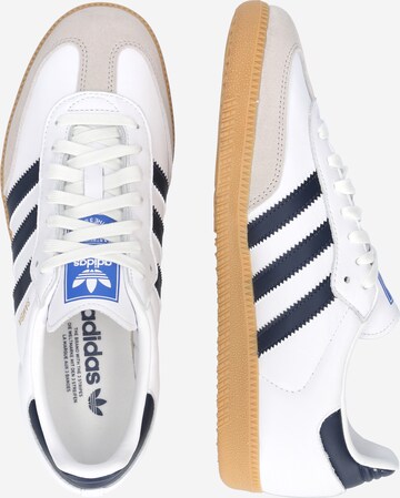 Baskets basses 'Samba' ADIDAS ORIGINALS en blanc