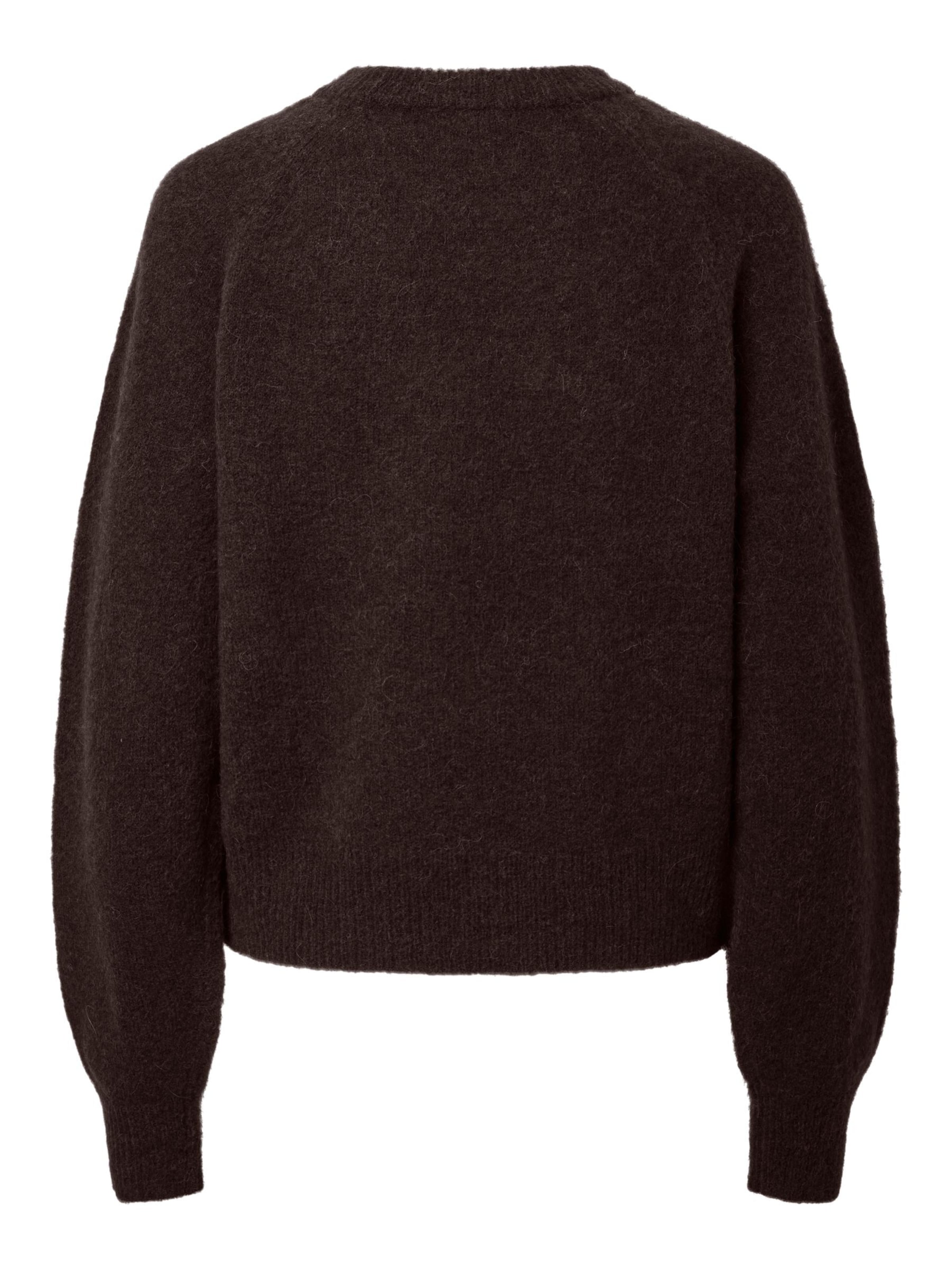 YAS Sweater 'YASJohi' in Brown