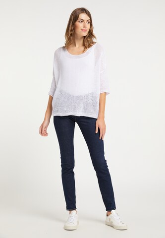 Usha Sweater in White