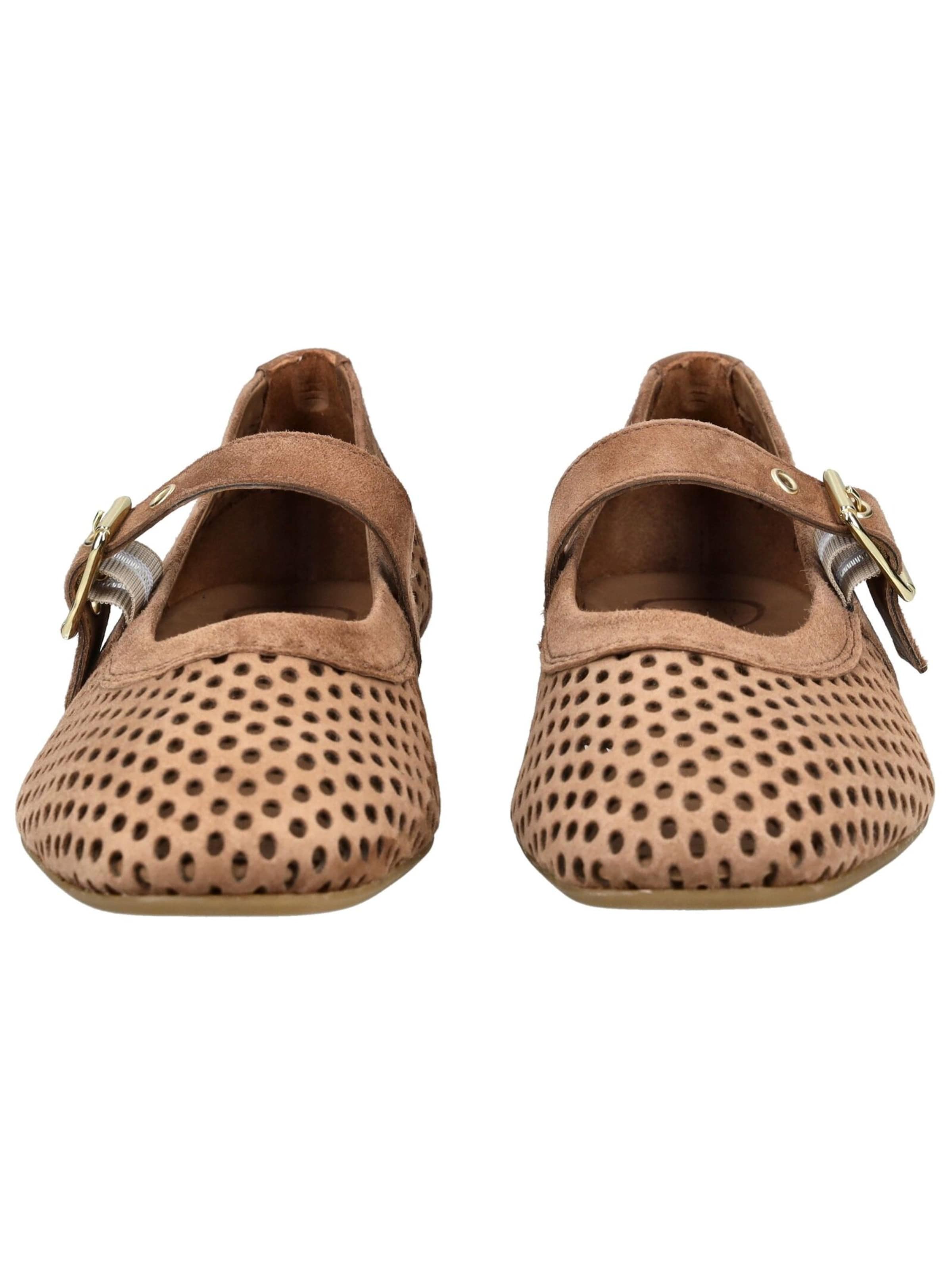 Ballerines à lanières Paul Green en marron