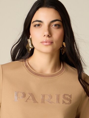T-shirt oltre en beige